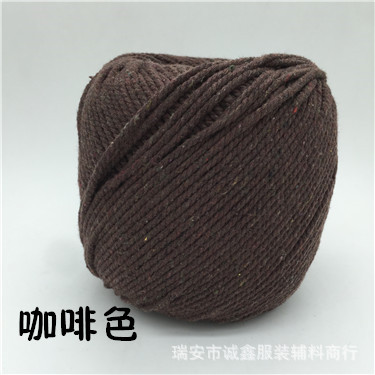 2-3MM彩色三股棉绳