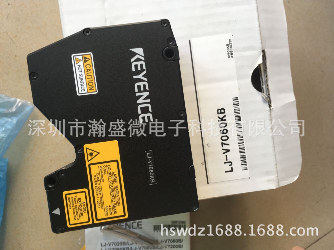 日本基恩士KEYENCE 激光传感器 测量头 LJ-V7060KB 全新原装现货