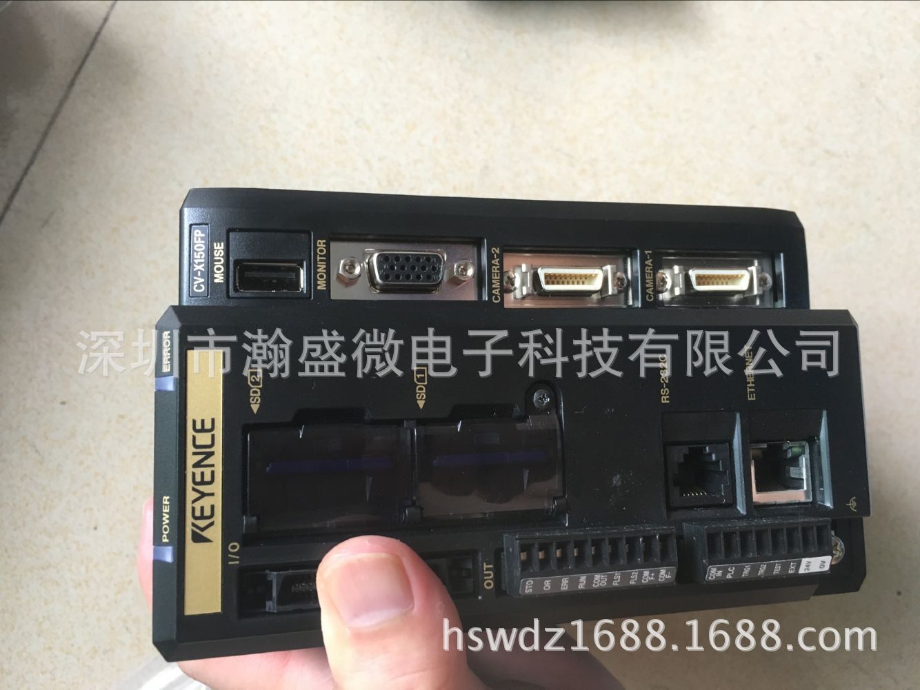 CV-X150FP 基恩士视觉系统控制器 9成新  