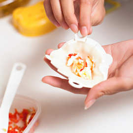 日本进口厨房家用包饺子器手工包水饺夹饺子皮模具包饺子夹带勺子
