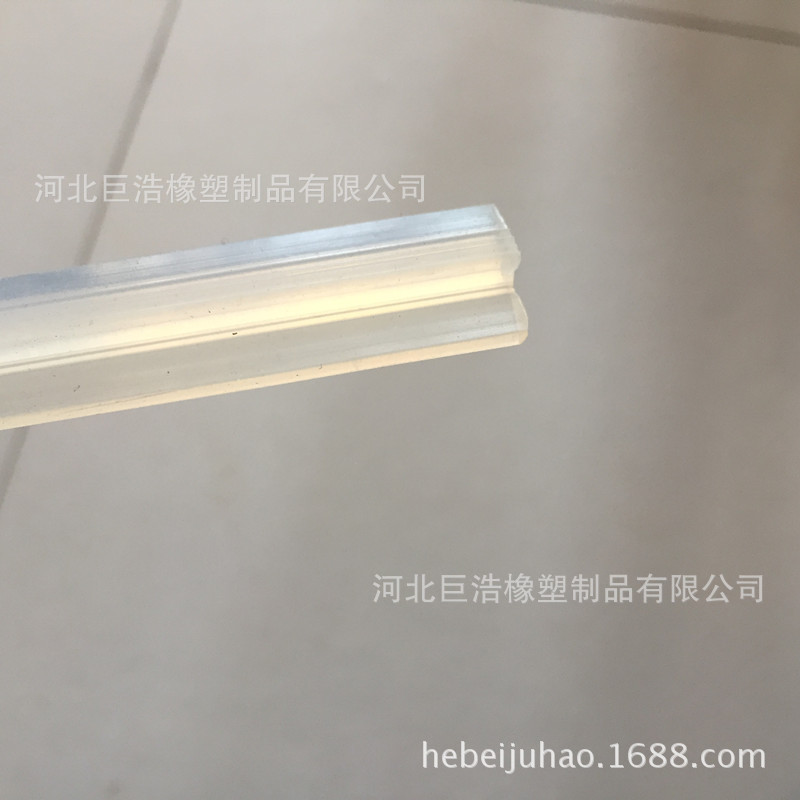 透明硅胶密实密封胶条 异形硅胶发泡密封条 橡胶密封条