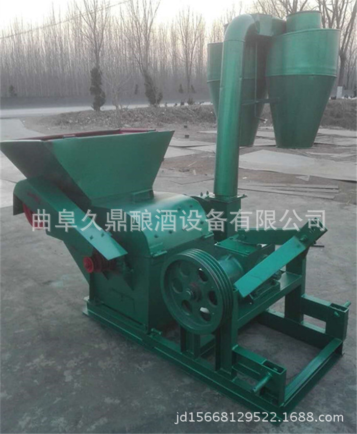 小型锤片式沙克龙除尘秸秆粉碎机生产厂家