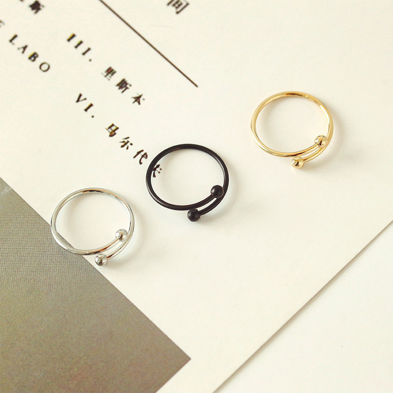 Black Open Ring display picture 8