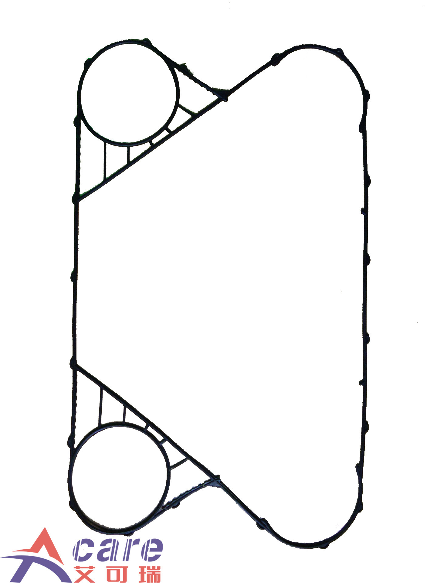 酒店蒸汽板交SPX 斯必克 J060 密封条 橡胶垫片 304不锈钢板片