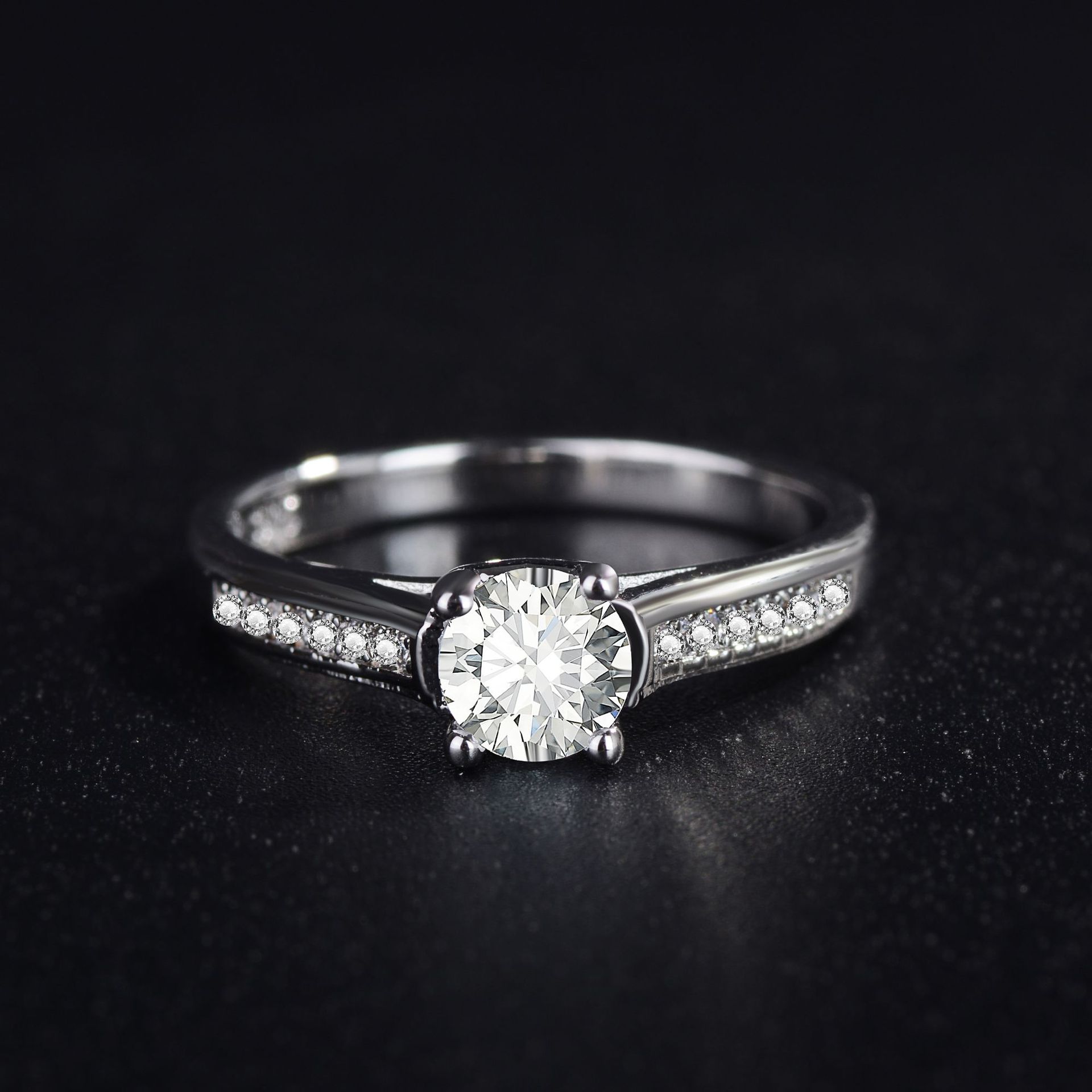 White Gold Ring 2