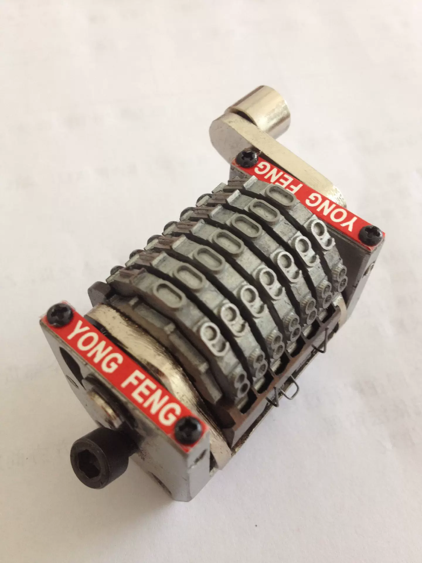 7位数横式竖式(倒 顺)普通胶印轮转号码机 印刷打码机  打码头