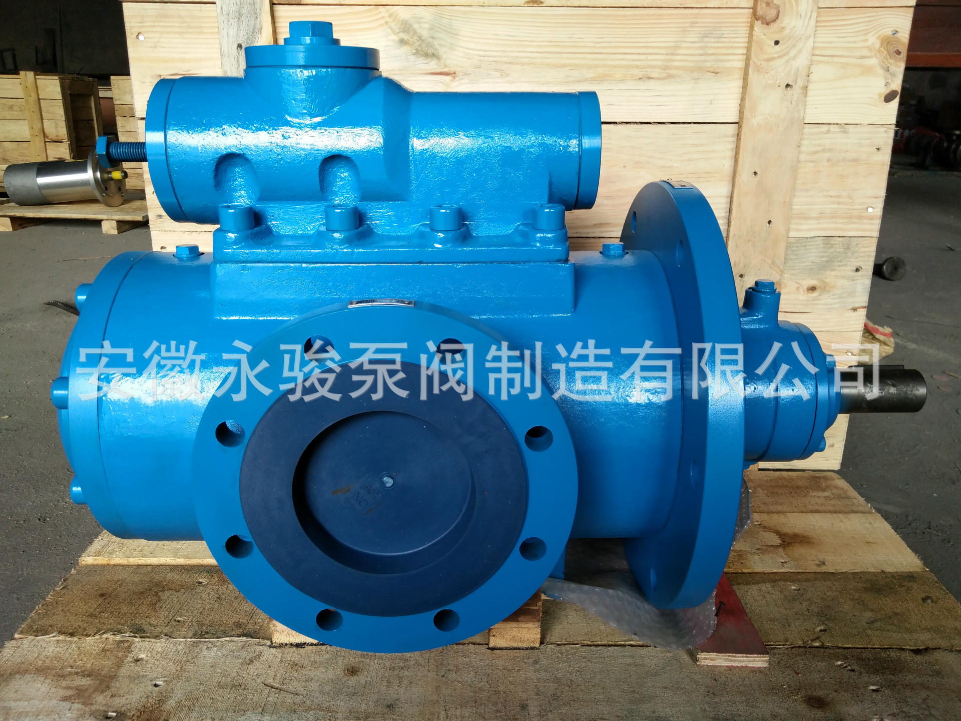 黄山螺杆泵 SNF660-46 法兰式三螺杆泵 齿轮油螺杆泵 安徽永骏