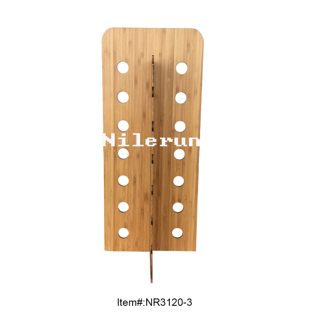 可拆卸超轻竹制眼镜展示架