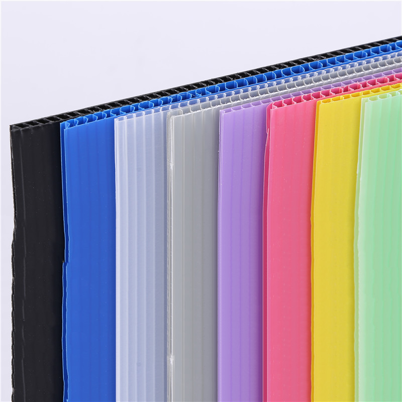 庆杰包装塑料厂长期生产供应PP中空板 塑料片中空板板材可定制|ms