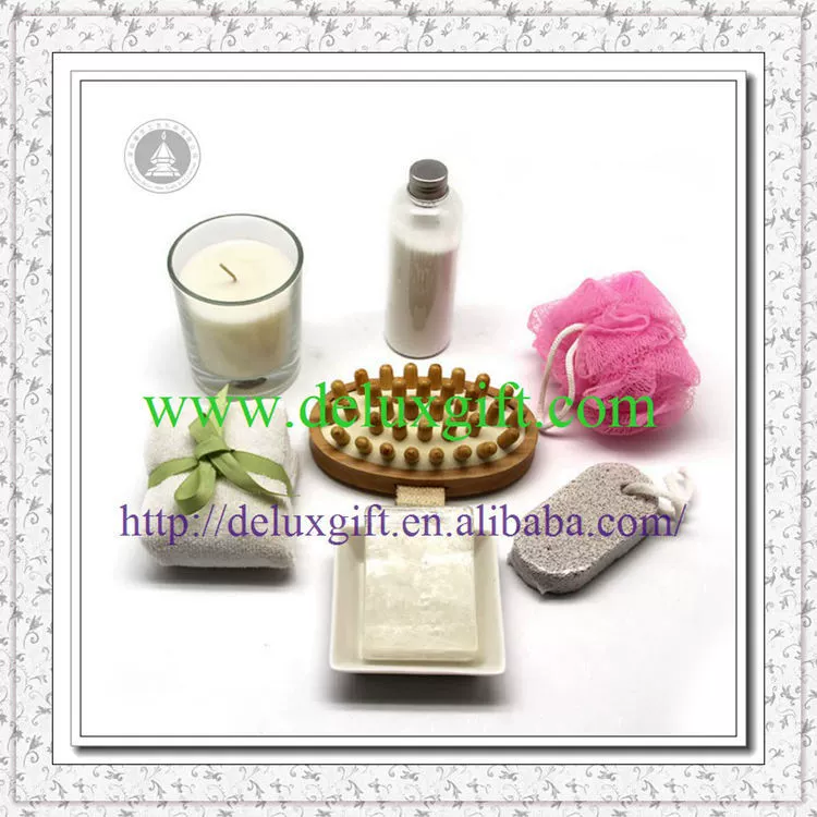 High-end aromatherapy, gift box, set, bath salt, oil, candle