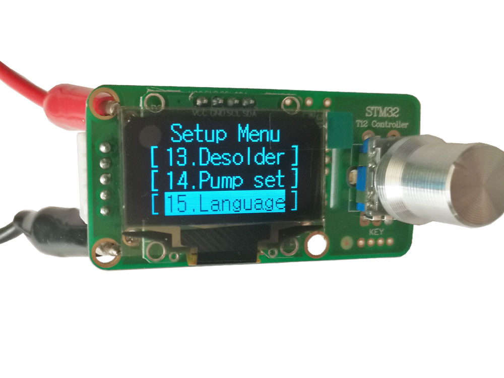 T12 DIY焊台控制板电烙铁头焊接手柄工具手机STM32