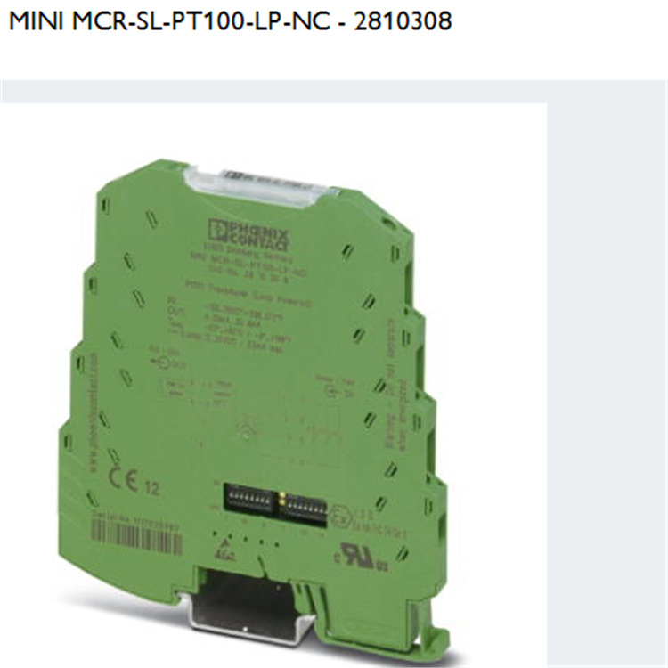 MINI MCR-SL-PT100-LP-NCphoenix温度测量变送器  2810308