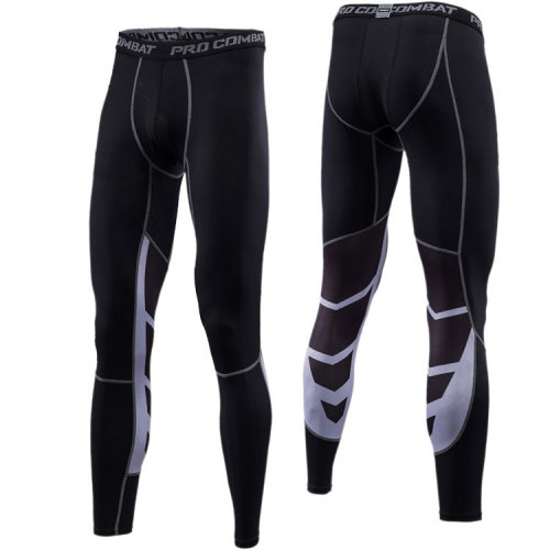 Men's Tight Pants, Sports Basketball Underwear, High Elastic Compression Pants, Running Training Quick-Drying Fitness Pants Manufacturer 