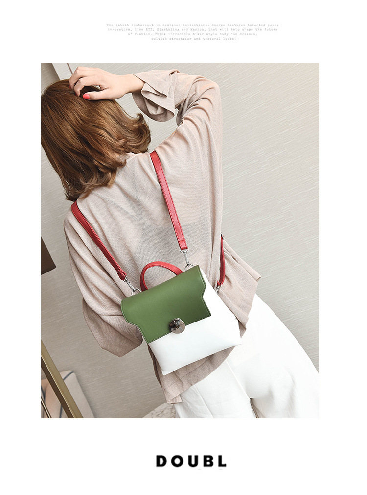 Korean version PUfashion bag (Light Brown)NHPB0151-Light Brown