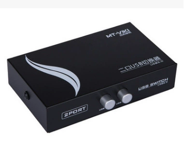 USB 2.0 с двумя переключениями для совместного использования для клавиатуры принтера, мыши и MT-1A2B-CF