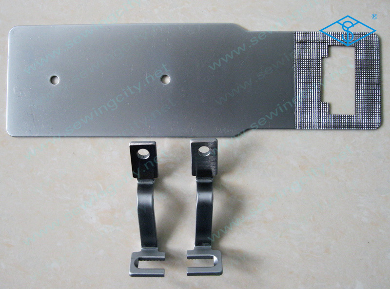 缝纫机配件电子式拖板压脚一套适用套结430D  430F机型28×6下沉