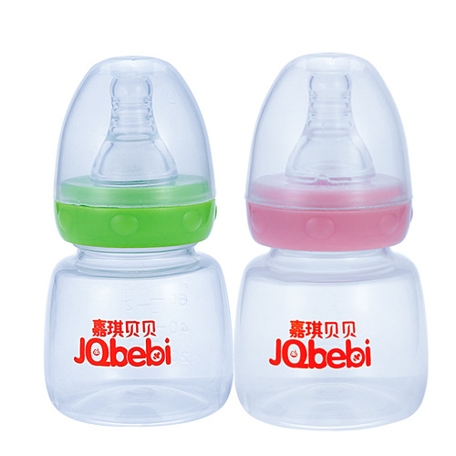 小果汁瓶喝水小奶瓶婴儿塑料标口PP喂药瓶母婴喂养用品奶瓶批发