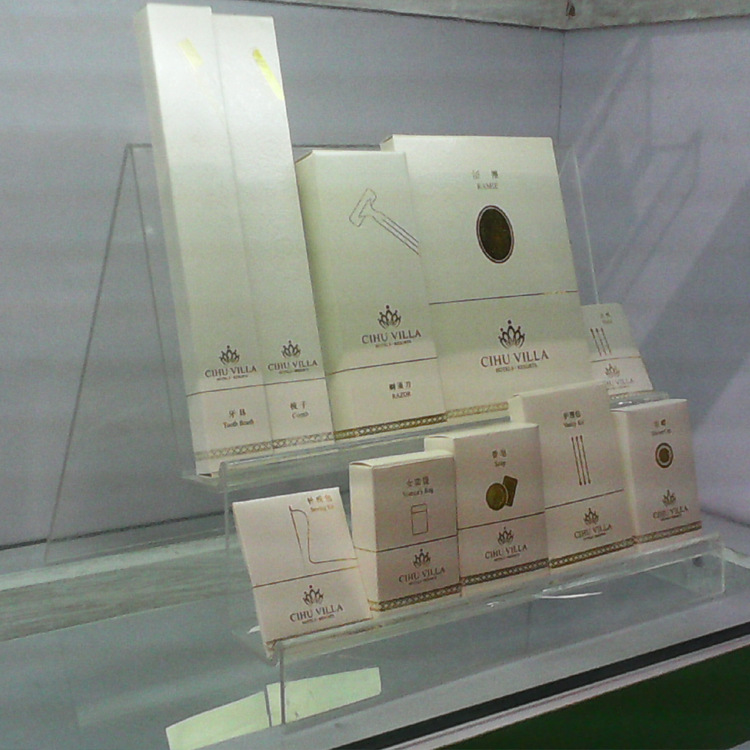 飞剑亚克力酒店用品/亚克力酒店展示架/有机玻璃酒店用品