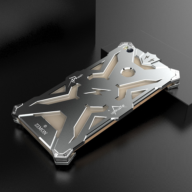 SIMON THOR Aviation Aluminum Alloy Shockproof Armor Metal Case Cover for Xiaomi Mi Max 2