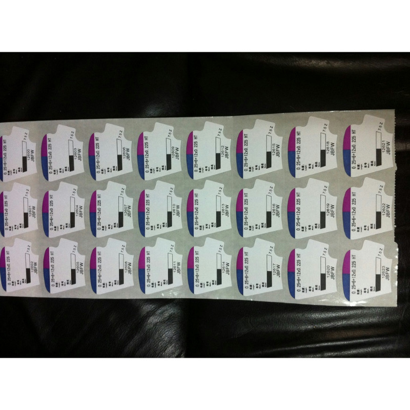 齐齐哈尔高铜镀层钢帘线制品可书写铭板彩印厂54*51MM扇形标签铜