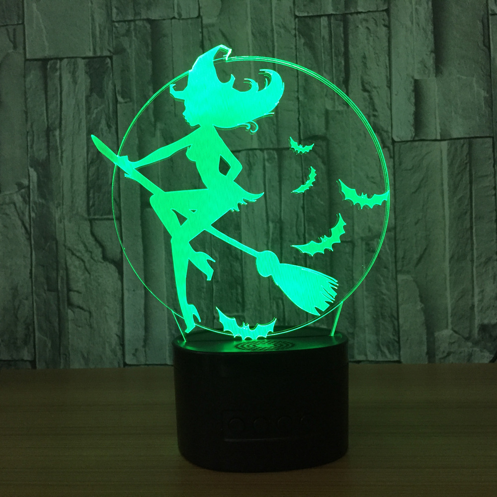 亚克力创意3d立体led小夜灯