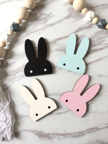 ins decorative Nordic style hooks wall hooks children's room children's clothing store decoration wall decoration stickers Nordic style Miffy