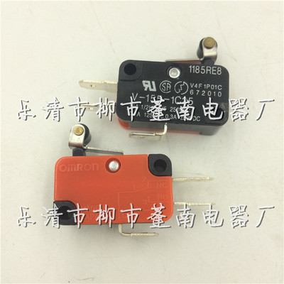 银点 带轮微动开关 V-155-1C25 注塑模具限位行程开关|ru