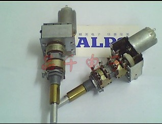 ALPS马达电位器双轴×4前250KMN后50KB