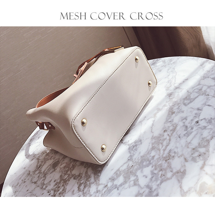 Korean version PUfashion bag (gray)NHPB0108-gray