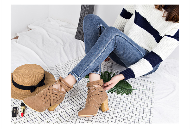 Bottes femme en Daim - Ref 3354918 Image 24