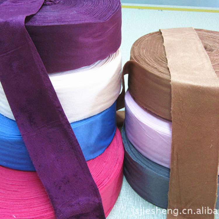 荐 150克法兰绒毛毯包边面料 经编超柔毛毯包边布料 批发