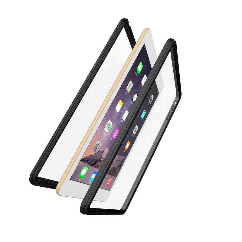 2018 New Ultra-thin Anti-fall Transparent Protective Cover Full-function Underwater Operation iPad air2 Waterproof Shell