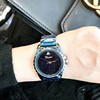 Watch strap stainless steel, starry sky, fashionable dial, purple swiss watch, new collection, bee