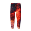 men casual suit sportswear and Hoodie printed long sleeved pants two piece set custom flame tide brand