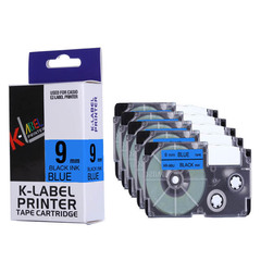 CASIO Label Machine Color Tape 12 18 KL-60/780/820 KL120 Printing Paper 9mm Color Tape