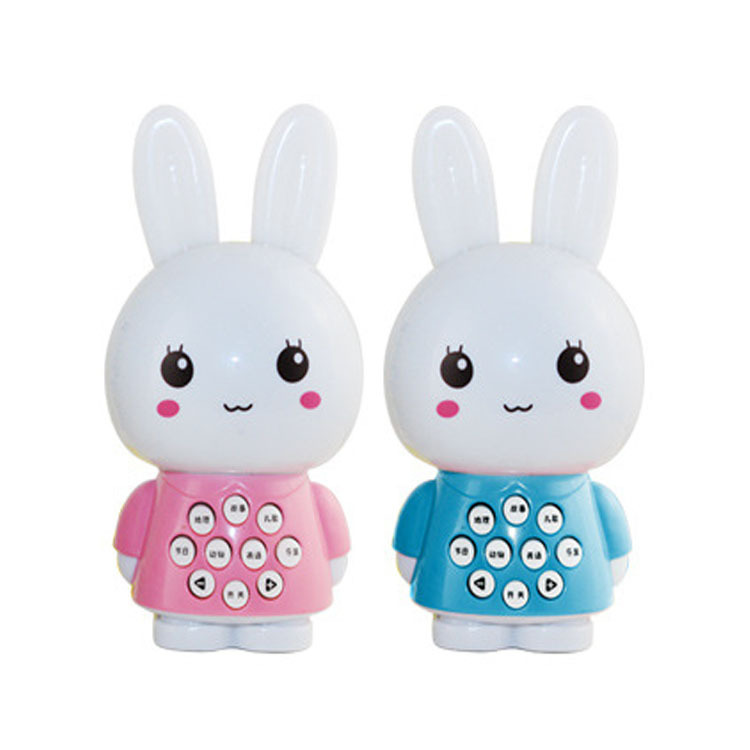 Lele fish credulous Mini Rabbit Preschool Story Infants baby Early education Puzzle Toys wholesale