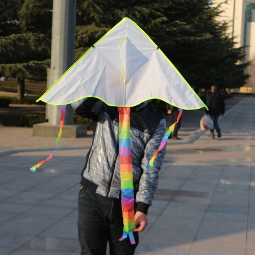 Wenhua Windmill Kite Wholesale Foreign Trade New Blank Scribble Hand-drawn Coloring Kite Teaching Children Painting Kite