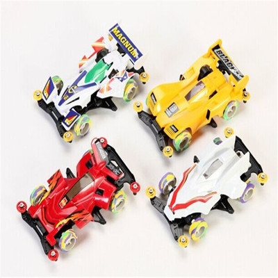 Electric toy car diy Mini The four-wheel drive Assemble Toys Four wheel drive Model Toys racing children Racing car