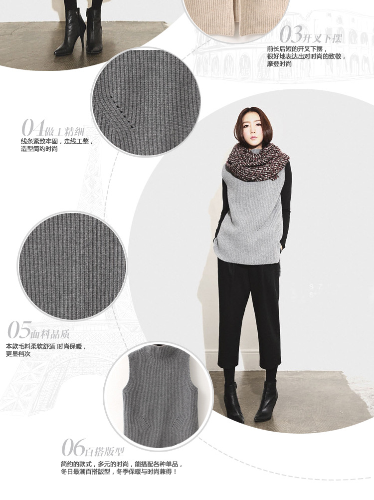Gilet femme en Tricot - Ref 3318260 Image 7