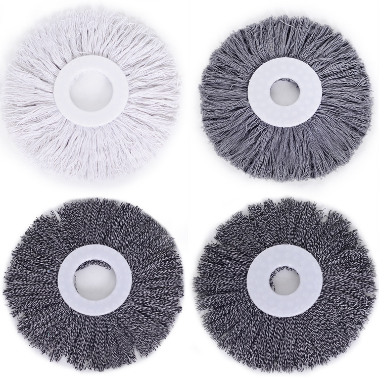 Boleya Pure Cotton Mop Head Mop Head Rotary Mop Universal Replacement Cotton Head Haoshen Mop Head