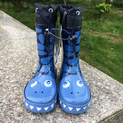 一件代发橡胶儿童雨鞋宝宝雨靴学生水鞋防滑套鞋中筒束口厂家促销
