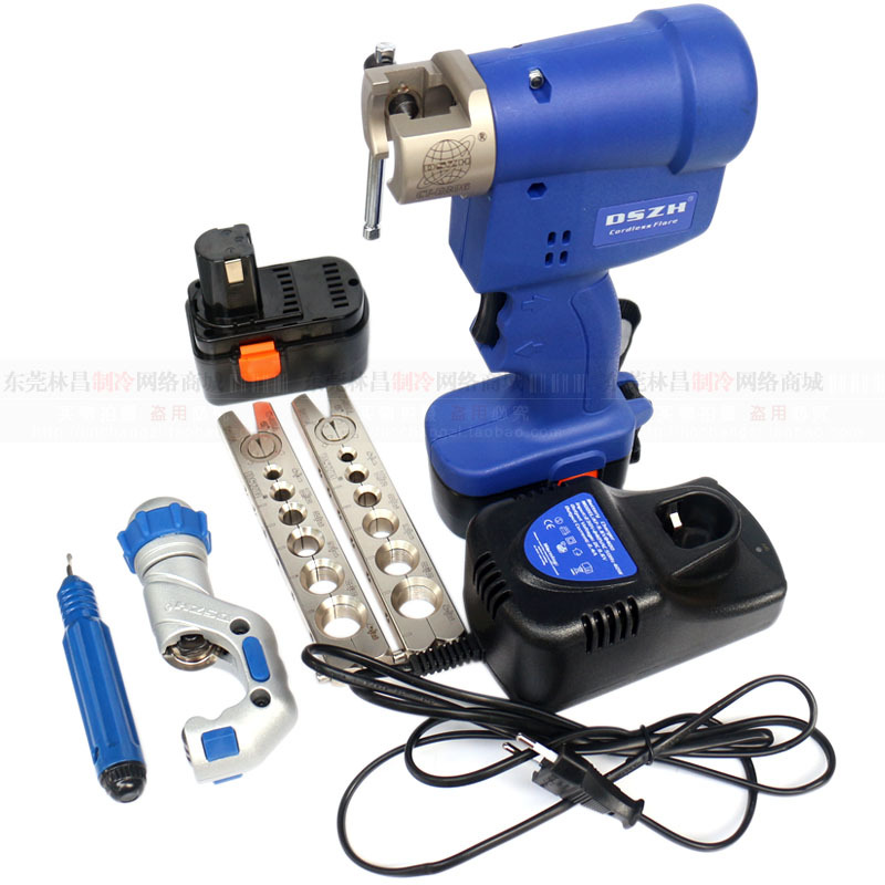 大圣锂电动扩管器CT-E806AML公英夹管条空调铜管6-19mm喇叭口工具