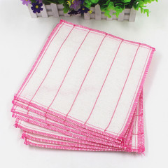 Wash Cloth Dish Towel Absorbent Thick Cotton Rag Kitchen Special Tool Household Scouring Pad Pot Scrub Cloth Fish Scale Cloth