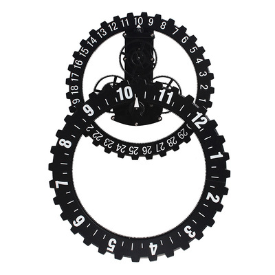 Wonderful moment gear Wall clock a living room Wall hanging Clock Dynamic decorate Art Wall Jewelry personality home decoration