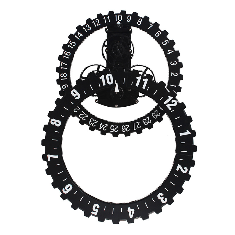 Wonderful moment gear Wall clock a living room Wall hanging Clock Dynamic decorate Art Wall Jewelry personality home decoration