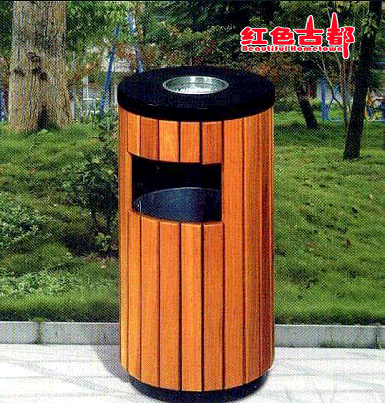 铁框架垃圾桶1-3