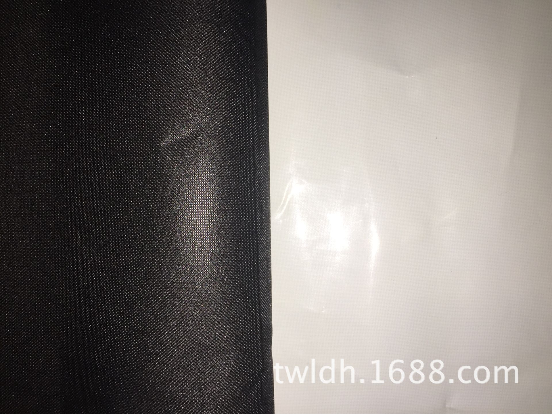 植物帐篷专用白色pe面料 反光複合面料 卡其色牛津布复合白色pe膜