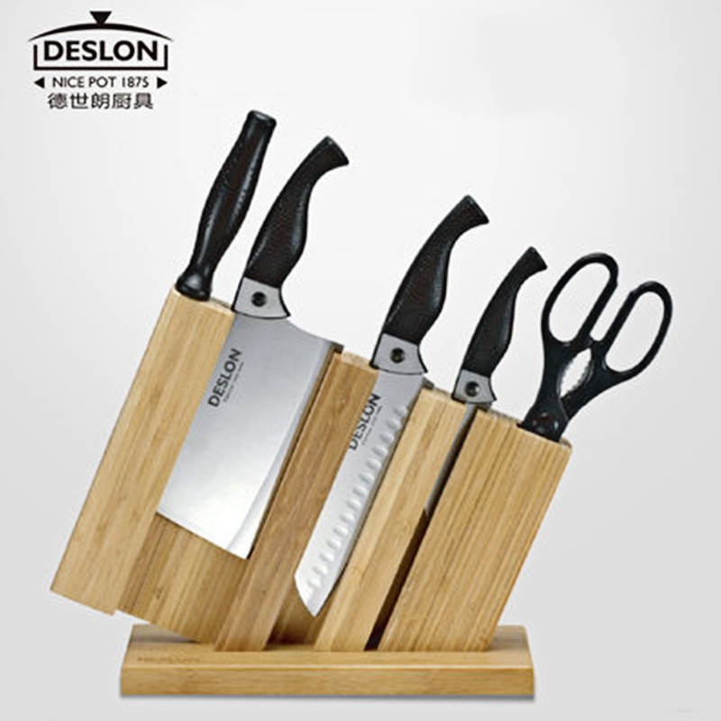 批发优惠德世朗啄木鸟系列刀具六件套FS-TZ003-6 不锈钢刀具套装|ms