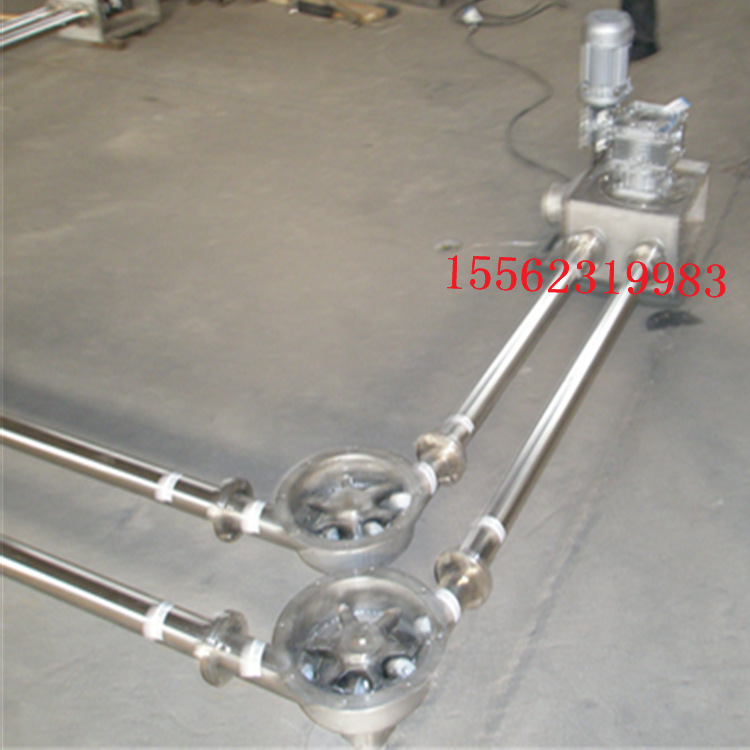 大管径镁矿粉管链输送机 福建封闭管链输送机品牌保证