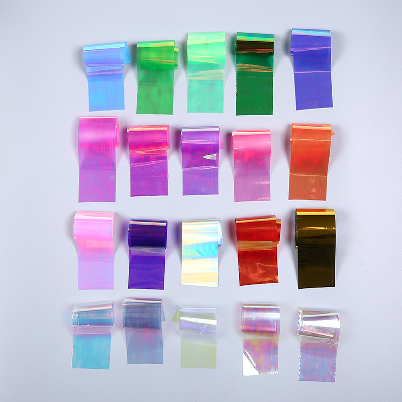 Colorful nail stickers